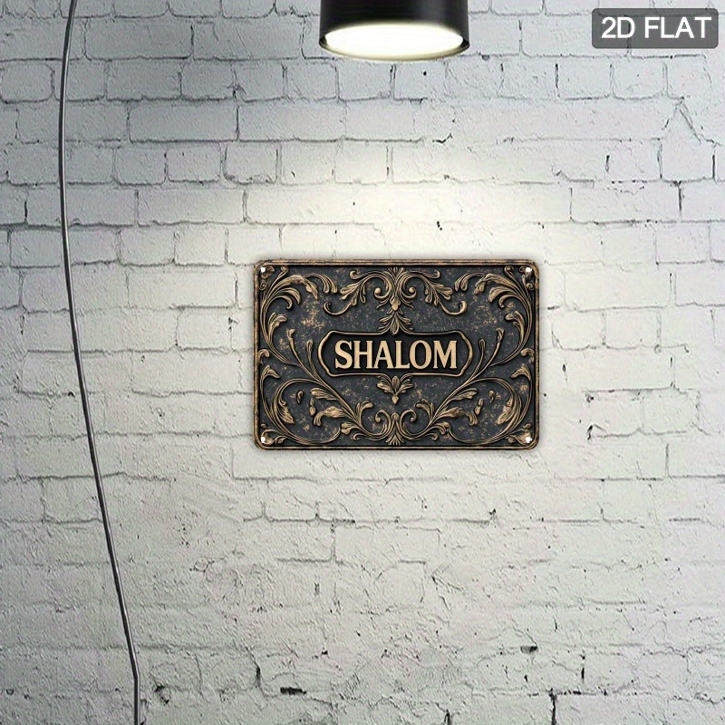 CIFBUY Vintage Shalom Aluminum - Home Bar Signs recension och pris