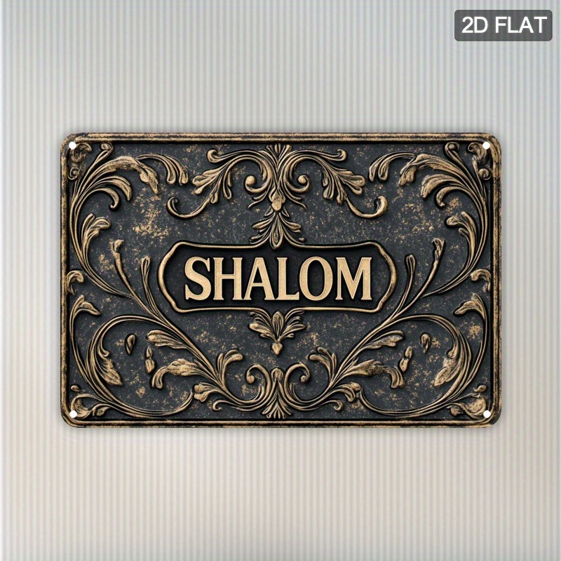 CIFBUY Vintage Shalom Aluminum - Home Bar Signs recension och pris