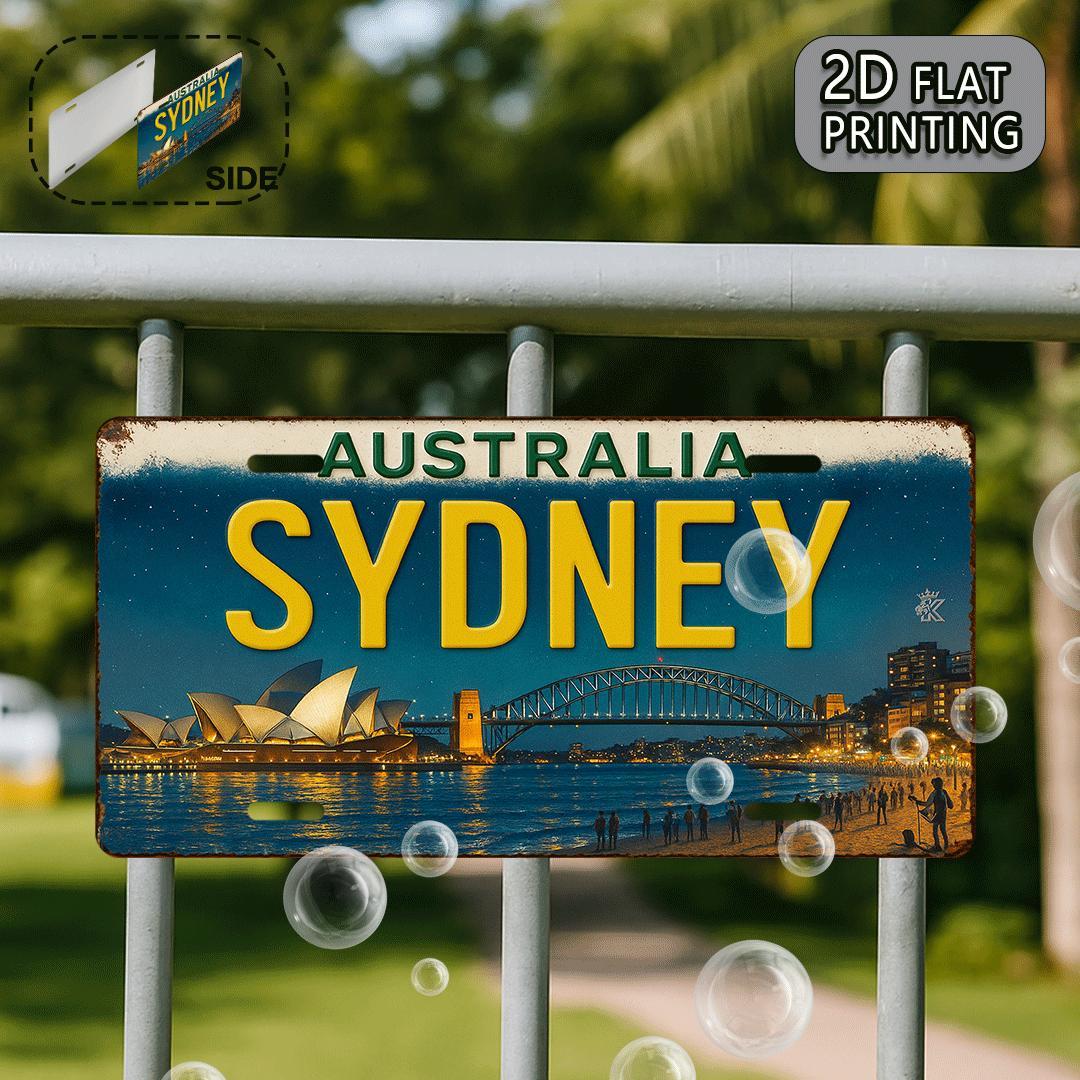 Australia Sydney License Plate - Home Bar Sydney recension och pris