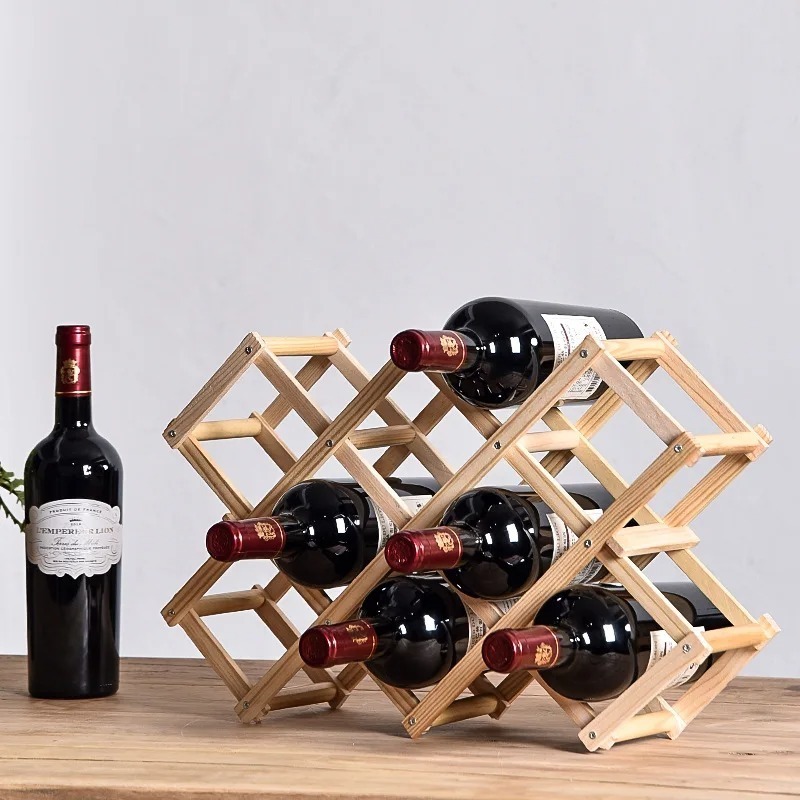 Stackable Wine Storage Shelves - Home Bar Shelf recension och pris