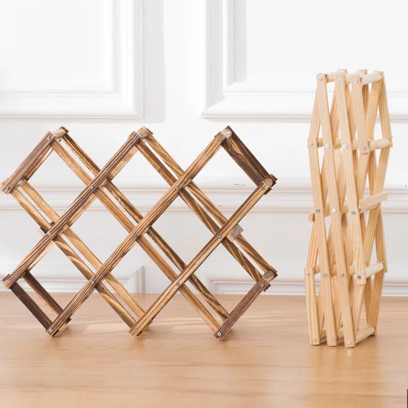 Stackable Wine Storage Shelves - Home Bar Shelf recension och pris