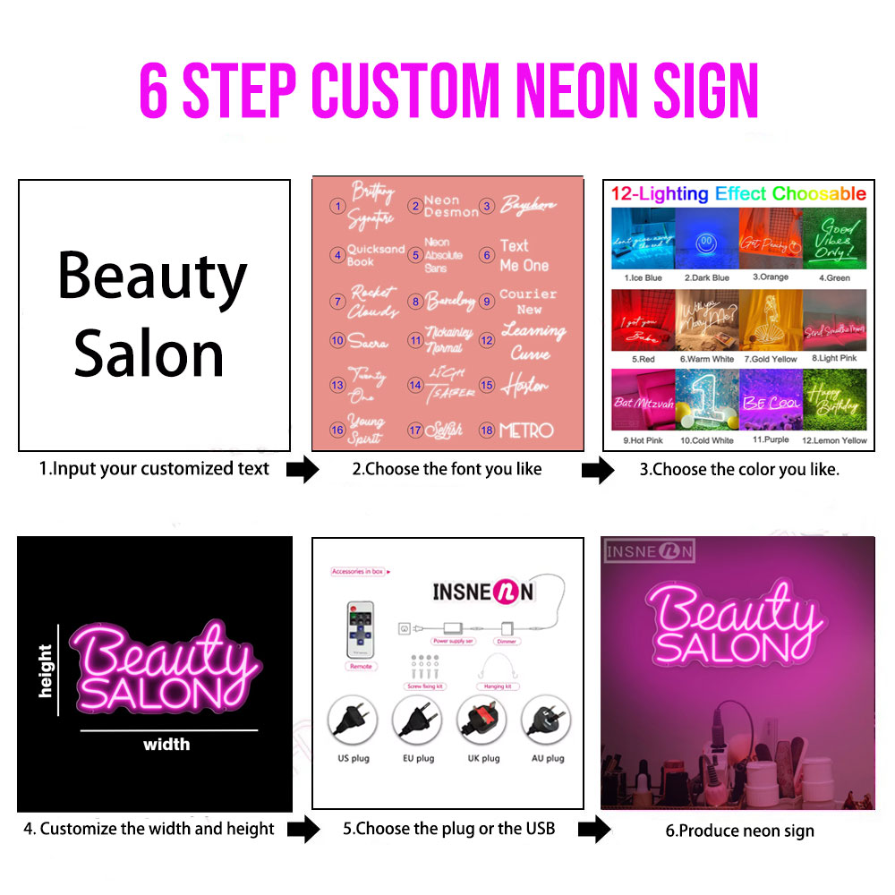 Custom Led Neon Signs LED Ligh - Home Bar Signs recension och pris