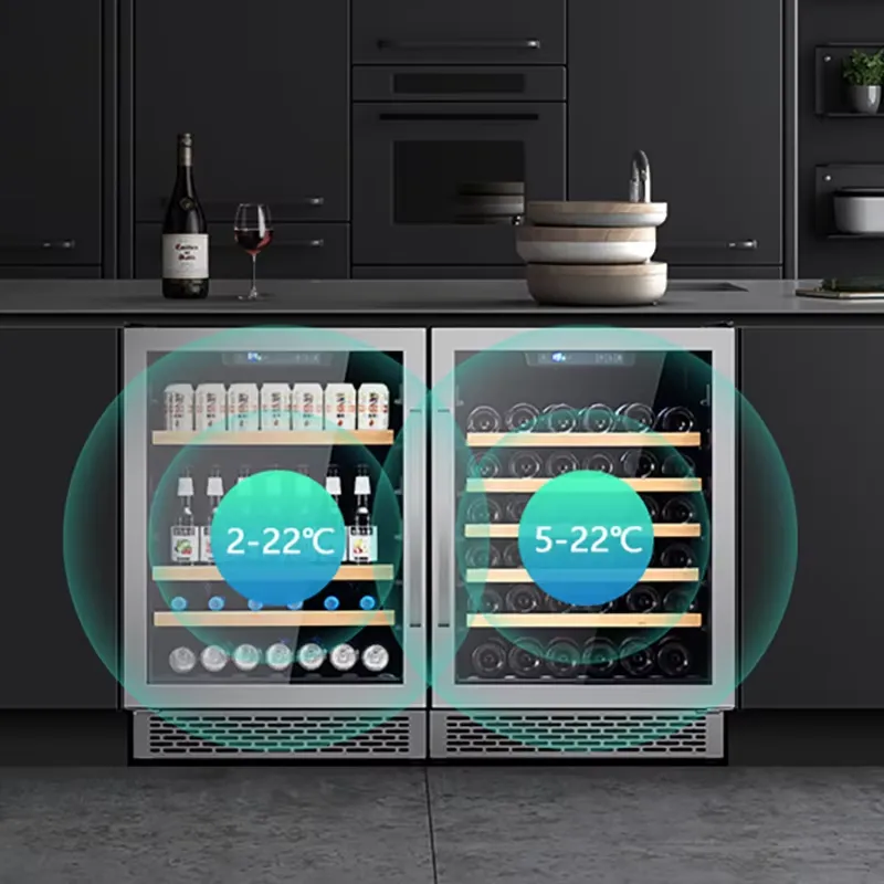 SICAO Stainless Steel Dual Zon - Home Bar And Fridge recension och pris