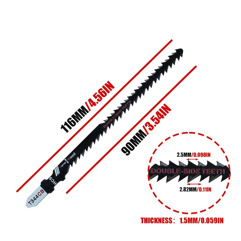 Double-Sided Jigsaw Blades 4/8 - Jigger Double Sided recension och pris