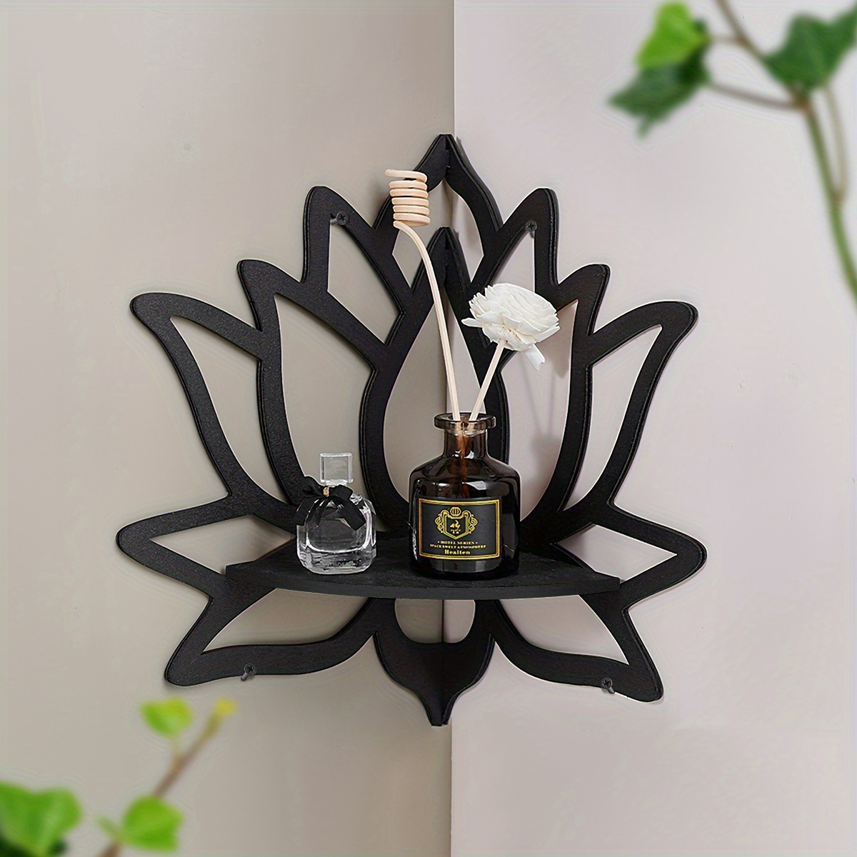 Lotus Corner Floating Shelf, H - Home Bar Shelf recension och pris