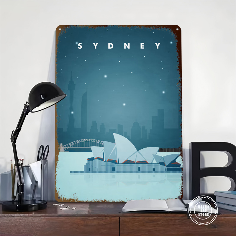 Sydney Travel Poster Customize - Home Bar Sydney recension och pris