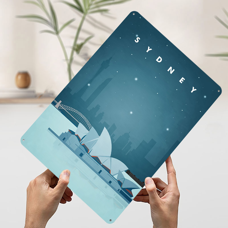 Sydney Travel Poster Customize - Home Bar Sydney recension och pris