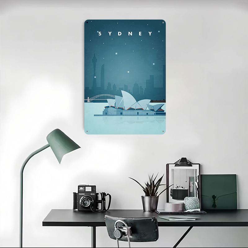 Sydney Travel Poster Customize - Home Bar Sydney recension och pris