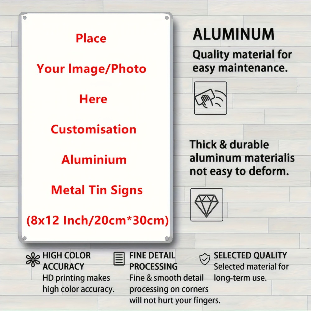 1pc Custom Aluminum Tin Sign 8 - Home Bar Signs recension och pris