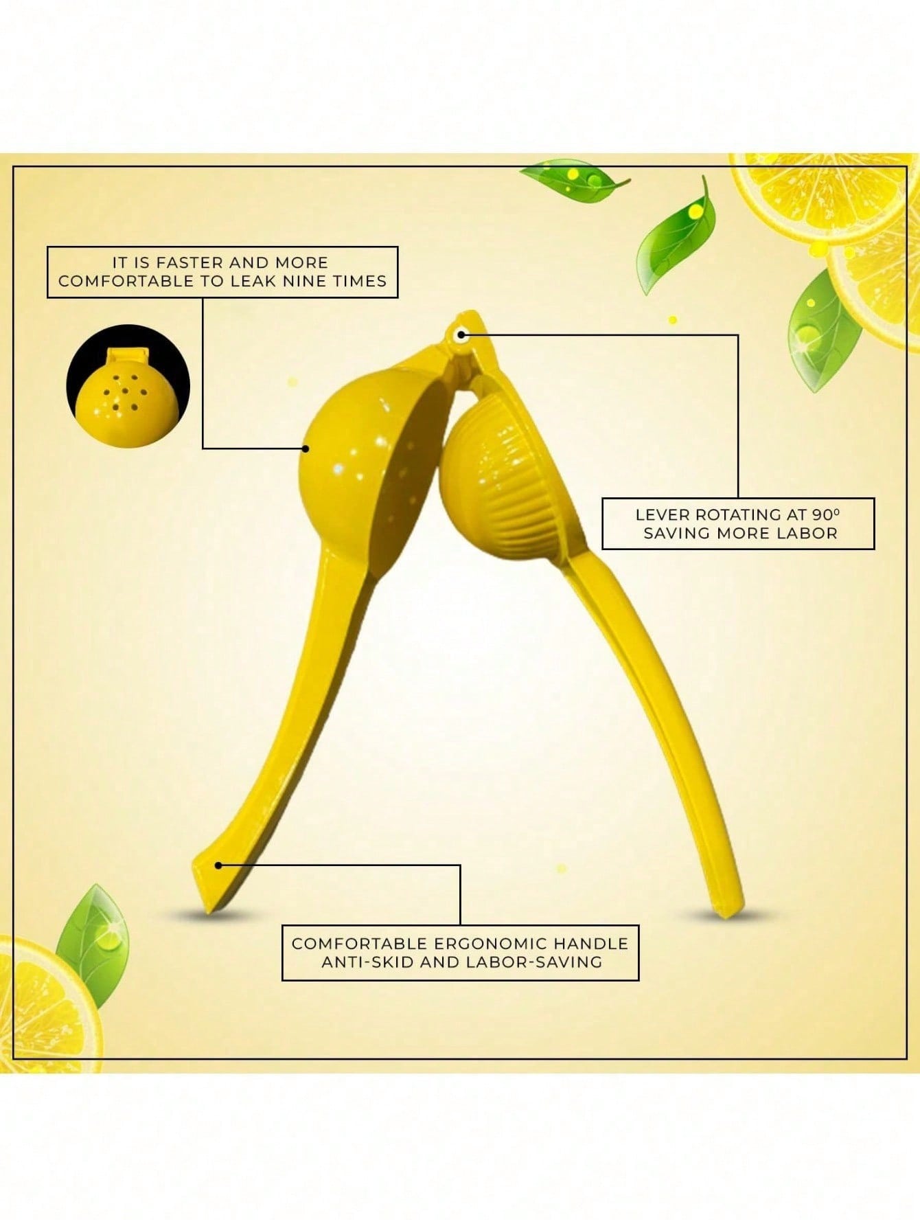 1pc Lemon Squeezer Manual Frui - Citrus Juicer Bar recension och pris